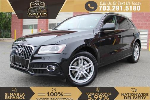 Black 2014 Audi Q5 3.0T Premium Plus