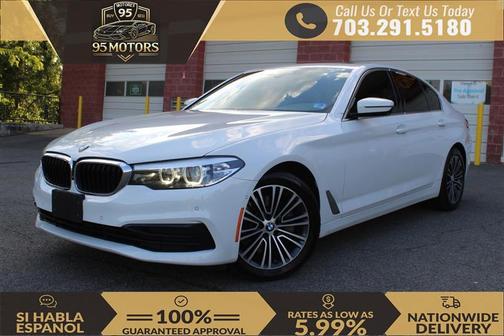 White 2019 BMW 530 xDrive