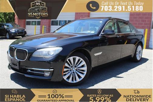 Cream 2015 BMW 740 Li