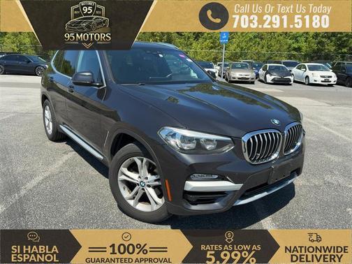 Dark Graphite Metallic 2019 BMW X3 xDrive30i