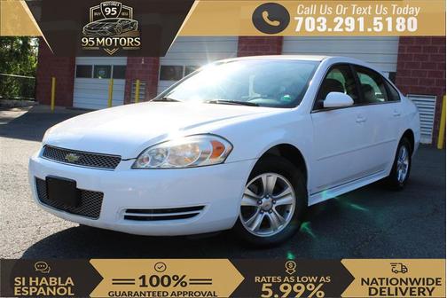 Summit White 2016 Chevrolet Impala Limited LS