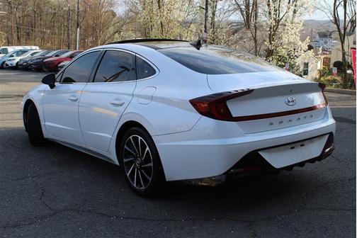 Quartz White 2020 Hyundai SONATA SEL Plus