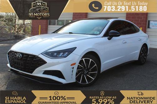 Quartz White 2020 Hyundai SONATA SEL Plus