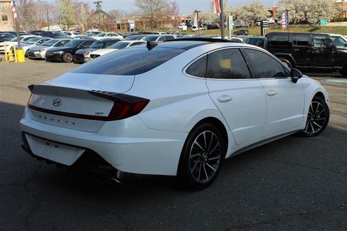 Quartz White 2020 Hyundai SONATA SEL Plus