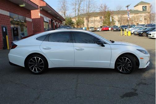 Quartz White 2020 Hyundai SONATA SEL Plus