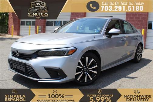 Lunar Silver Metallic 2022 Honda Civic EX