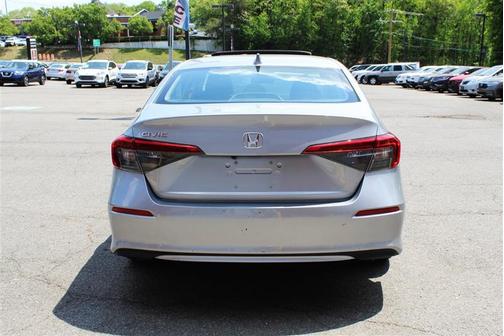 Lunar Silver Metallic 2022 Honda Civic EX