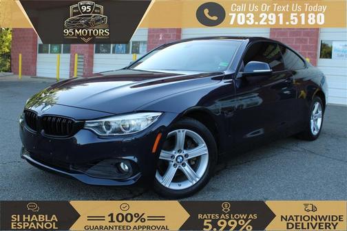 Blue 2015 BMW 428 i xDrive