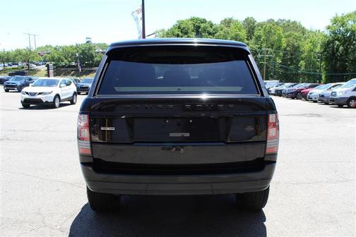 Black 2016 Land Rover Range Rover 3.0L Turbocharged Diesel HSE Td6