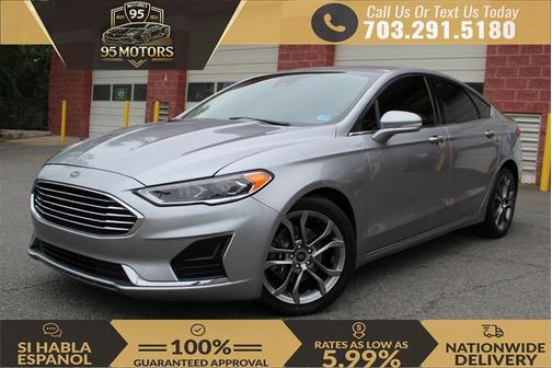 Iconic Silver Metallic 2020 Ford Fusion SEL