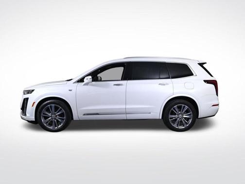 Crystal White Tri-Coat 2024 Cadillac XT6 Premium Luxury FWD