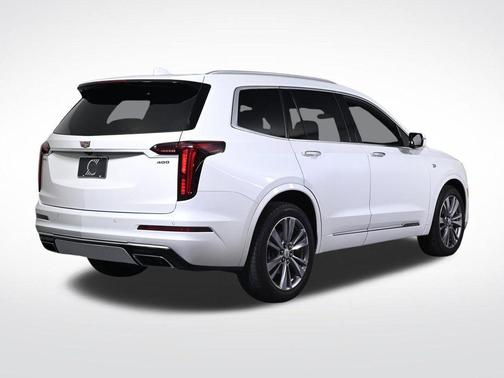 Crystal White Tri-Coat 2024 Cadillac XT6 Premium Luxury FWD