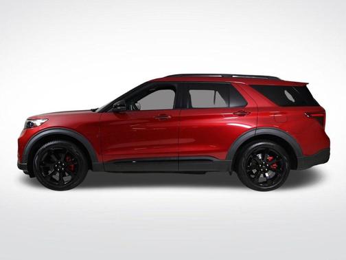 Red Metallic 2021 Ford Explorer ST