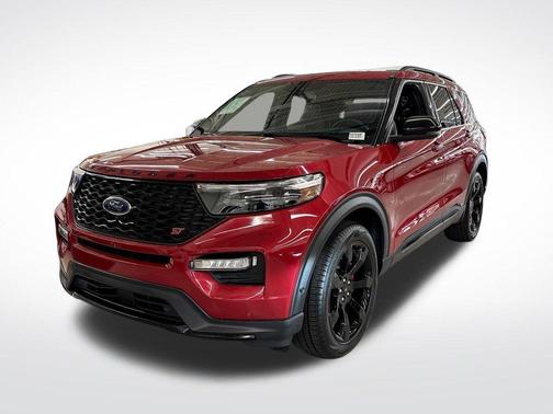 Red Metallic 2021 Ford Explorer ST