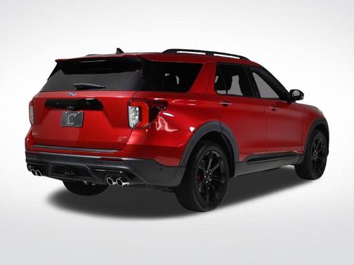 Red Metallic 2021 Ford Explorer ST