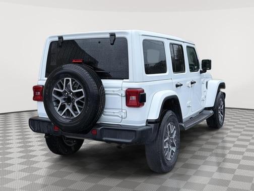 Bright White 2024 Jeep Wrangler 4-Door Sahara