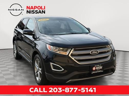 SHADOW BLACK 2016 Ford Edge Titanium