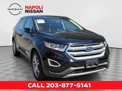 SHADOW BLACK 2016 Ford Edge Titanium