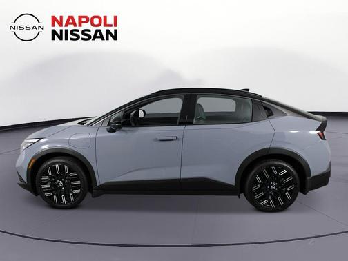 Boulder Gray Pearl/Black 2026 Nissan Leaf PLATINUM+