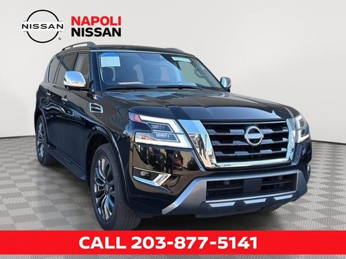 Super Black 2024 Nissan Armada Platinum 4WD