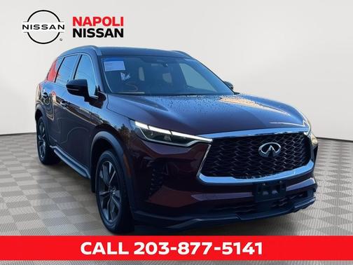 Deep Bordeaux 2022 INFINITI QX60 Luxe