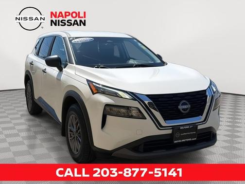 Glacier White 2023 Nissan Rogue S