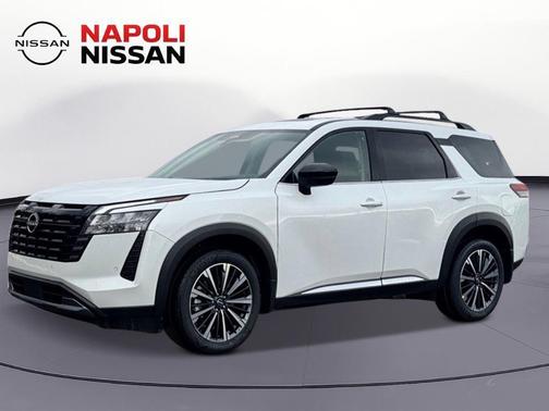 Everest White Pearl Tricoat 2026 Nissan Pathfinder Platinum