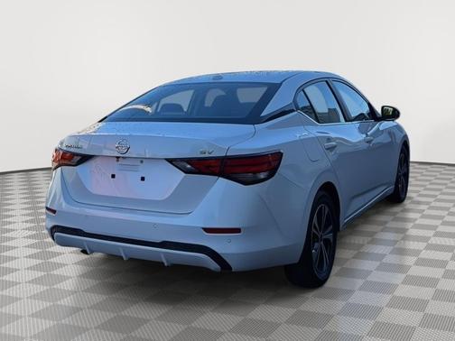Aspen White Tricoat 2023 Nissan Sentra SV