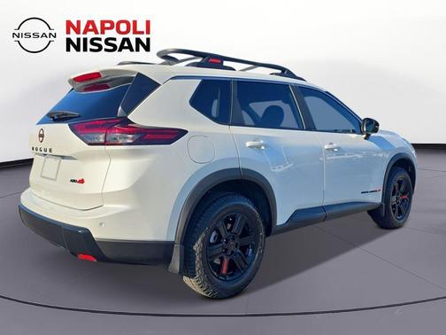 Everest White Pearl Tricoat 2026 Nissan Rogue Rock Creek