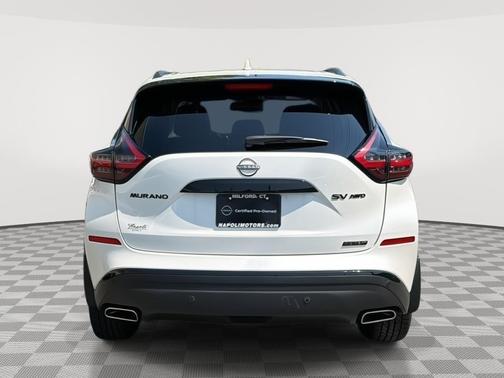 Pearl White Tricoat 2024 Nissan Murano SV Intelligent AWD
