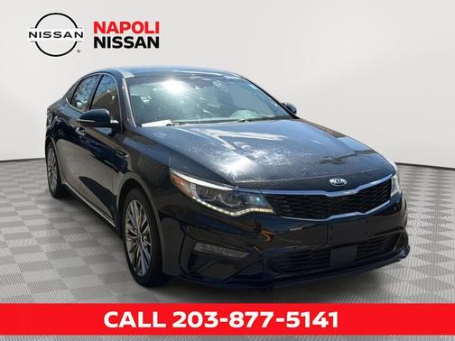 Ebony Black 2019 Kia Optima SX Turbo