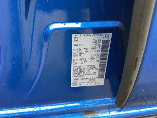 2025 Nissan Frontier PRO-4X