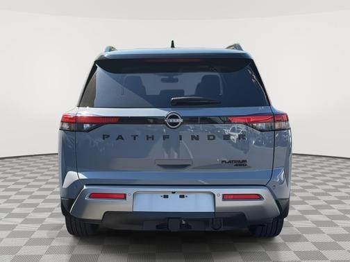 Solid Gray/Super Black 2024 Nissan Pathfinder Platinum 4WD