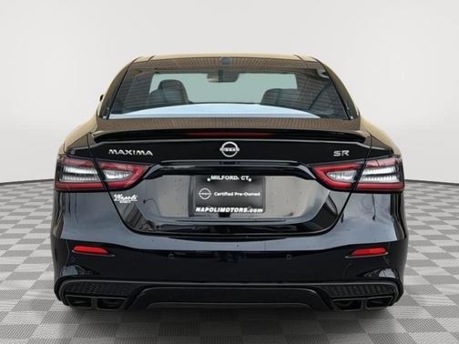 Super Black 2023 Nissan Maxima SR Xtronic CVT