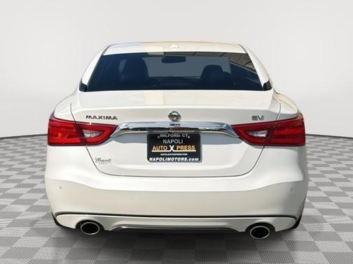 Pearl White 2016 Nissan Maxima 3.5 SV