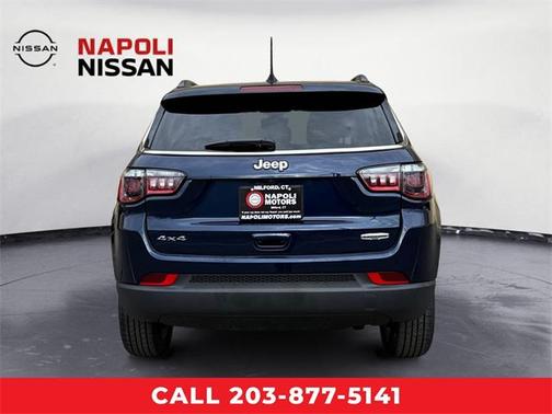 Jazz Blue Pearlcoat 2021 Jeep Compass Latitude