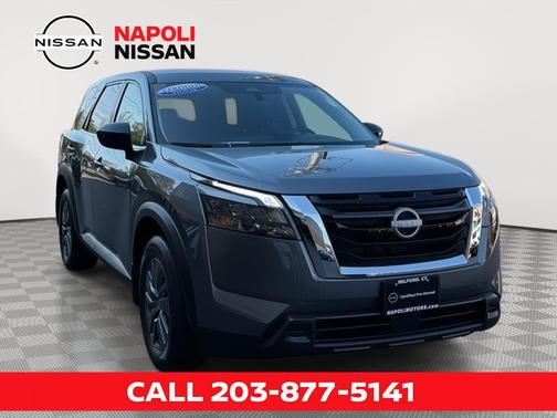 Gun Metallic 2025 Nissan Pathfinder S 4WD