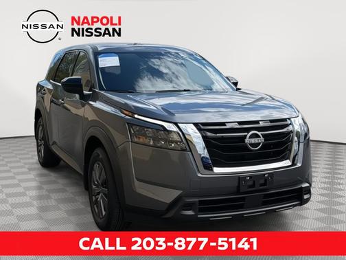 Gun Metallic 2025 Nissan Pathfinder S 4WD