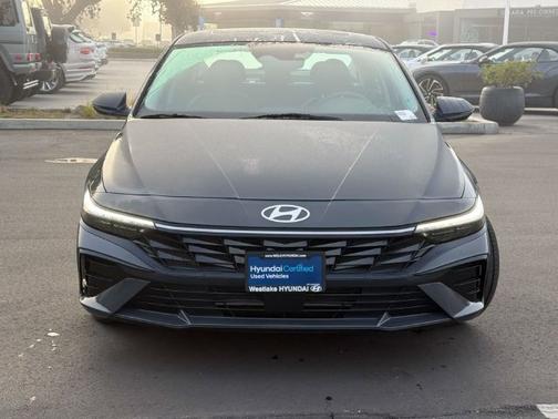 Gray 2025 Hyundai ELANTRA Limited