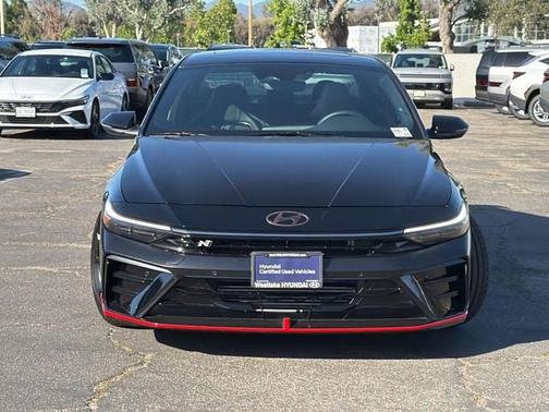 Black 2024 Hyundai ELANTRA N A/T