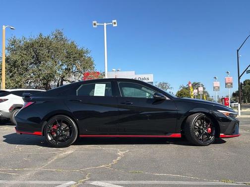 Black 2024 Hyundai ELANTRA N A/T