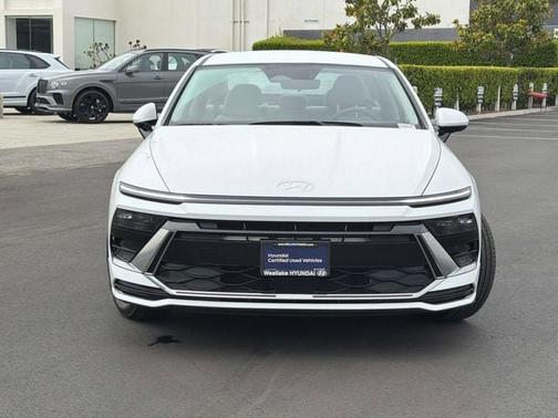 White 2025 Hyundai SONATA SEL