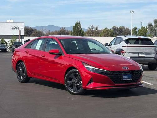 Red 2023 Hyundai ELANTRA SEL