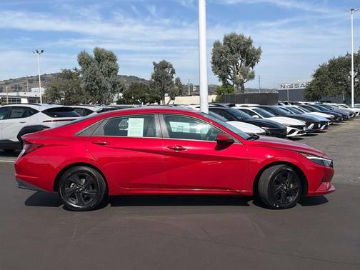 Red 2023 Hyundai ELANTRA SEL