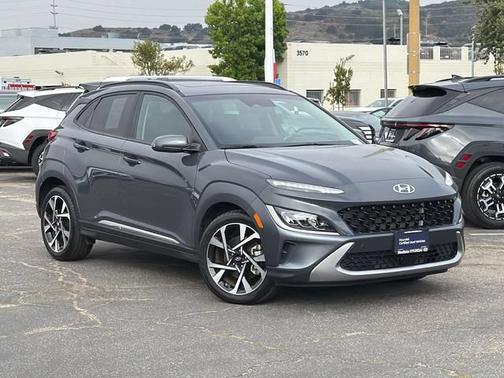 Gray 2023 Hyundai KONA Limited