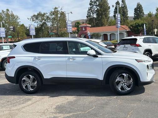 White 2023 Hyundai SANTA FE SEL