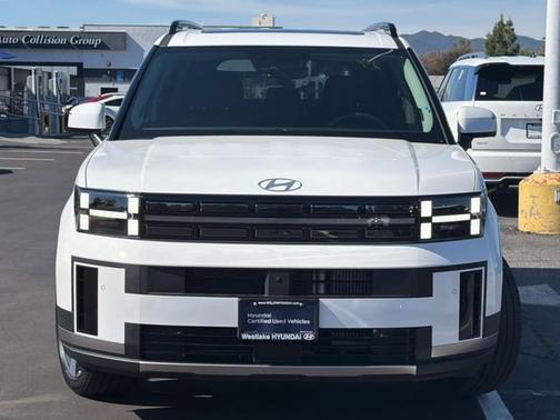 White 2025 Hyundai SANTA FE Limited