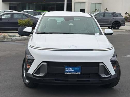 White 2026 Hyundai KONA SE