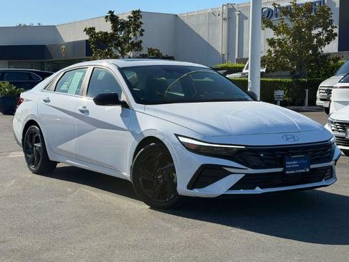 White 2026 Hyundai ELANTRA SEL Sport Premium