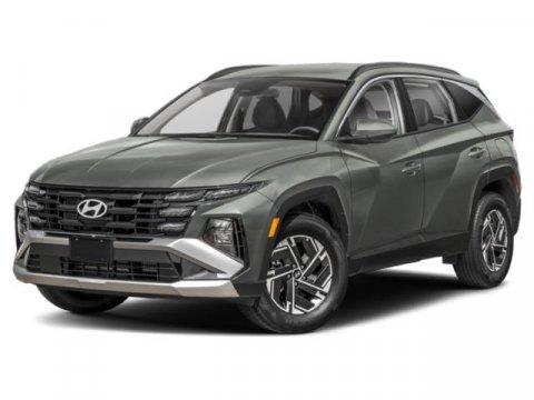 Blue 2025 Hyundai TUCSON Hybrid Blue